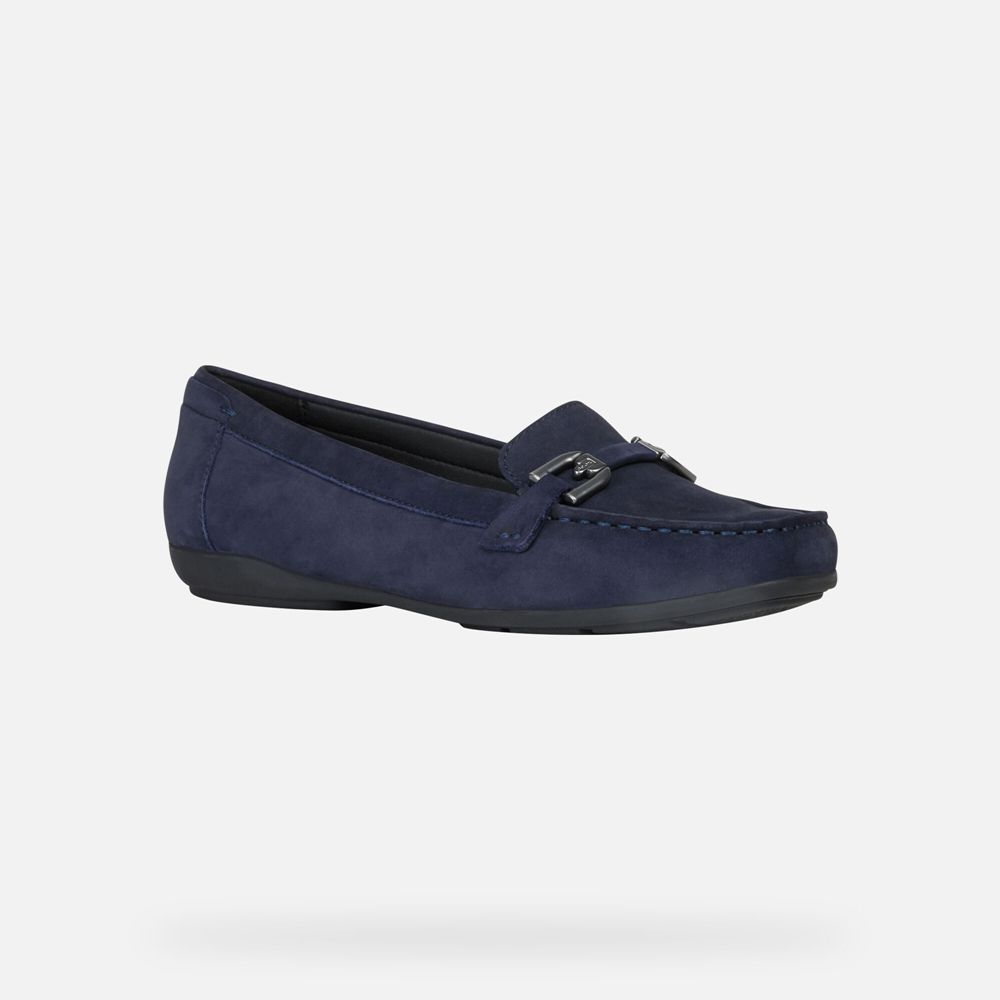 Mocassin Geox Annytah - Bleu Foncé - Femme 067345-XEP